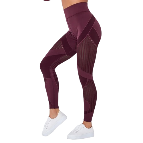 Stripe Slim Push Up Leggings